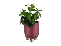 - Plant pot Estilo large dark mauve*Present time New