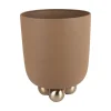 - Plant pot Estilo medium mocha brown^Present time Outlet