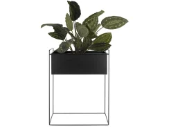 - Plant pot set Essence straight iron black^Present time Outlet