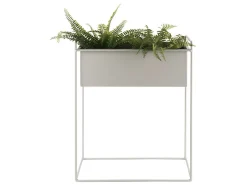 - Plant pot set Essence straight iron warm grey*Present time Discount