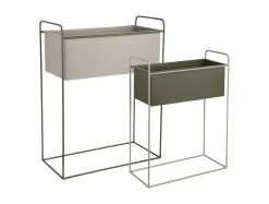 - Plant pot set Reina luxury green w. warm grey^Present time Online