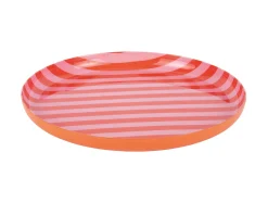 - Plate Animado medium bright orange w. soft pink*Present time New