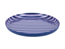 - Plate Animado medium cobalt blue w. soft purple*Present time Discount