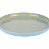 - Plate Animado medium citrine yellow w. soft blue*Present time Clearance