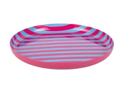 - Plate Animado medium bright pink w. soft blue^Present time Outlet