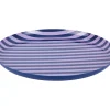 - Plate Animado large cobalt blue w. soft purple^Present time Hot