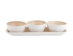 - Snack set Puro bamboo white*Present time Hot