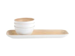 - Snack set Puro bamboo white*Present time Hot