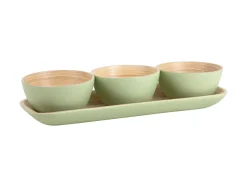 - Snack set Puro bamboo soft green*Present time Discount