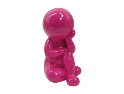 - Statue Amigo Dreaming medium bright pink*Present time Clearance