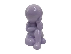 - Statue Amigo Dreaming medium soft purple*Present time Hot