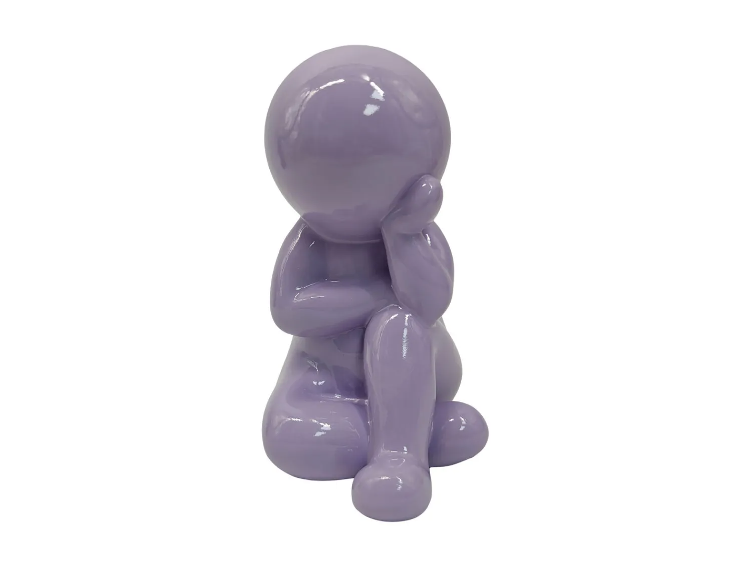 - Statue Amigo Dreaming medium soft purple*Present time Hot
