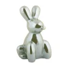 - Statue Balloon Bunny large ceramic jungle green plated^Present time Hot