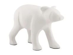 - Statue Bear metal matt white*Present time Online