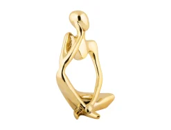 - Statue Imagine polyresin gold plated^Present time Discount