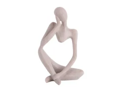 - Statue Imagine polyresin light grey*Present time Hot