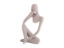 - Statue Imagine polyresin light grey*Present time Hot