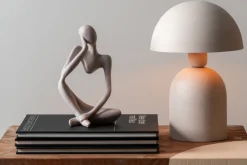 - Statue Imagine polyresin light grey*Present time Hot