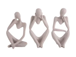 - Statue Imagine polyresin light grey*Present time Hot