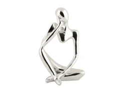 - Statue Imagine polyresin chrome plated^Present time Online