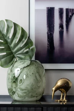 - Statue Kiwi Bird metal gold plated*Present time Sale