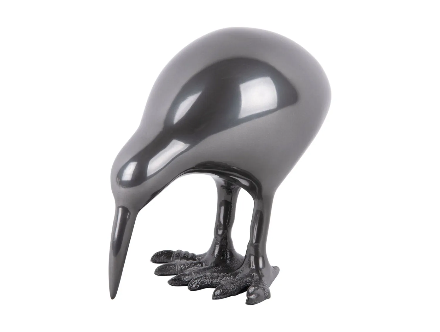 - Statue Kiwi Bird metal gun metal^Present time Clearance