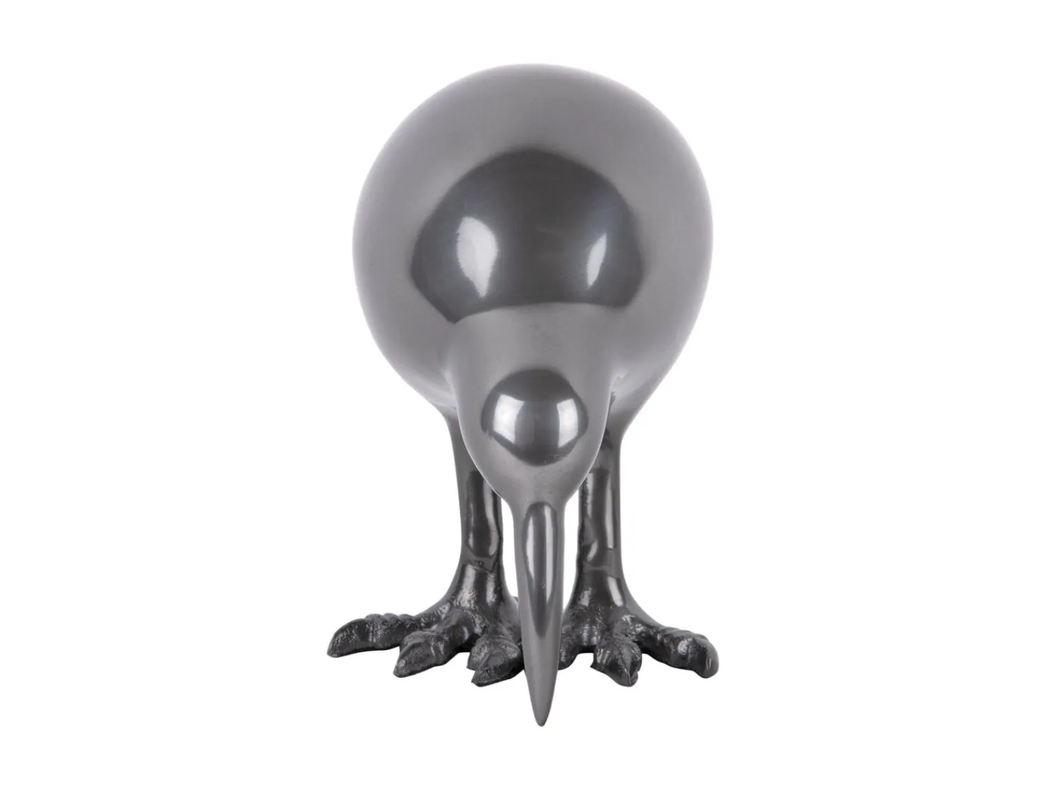 - Statue Kiwi Bird metal gun metal^Present time Clearance