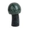 - Statue Mushroom small marble dark green*Present time