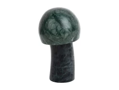 - Statue Mushroom small marble dark green*Present time