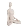 - Statue Open Lotus light grey*Present time Sale
