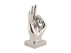 - Statue Perfecto ceramic chrome plated^Present time Clearance