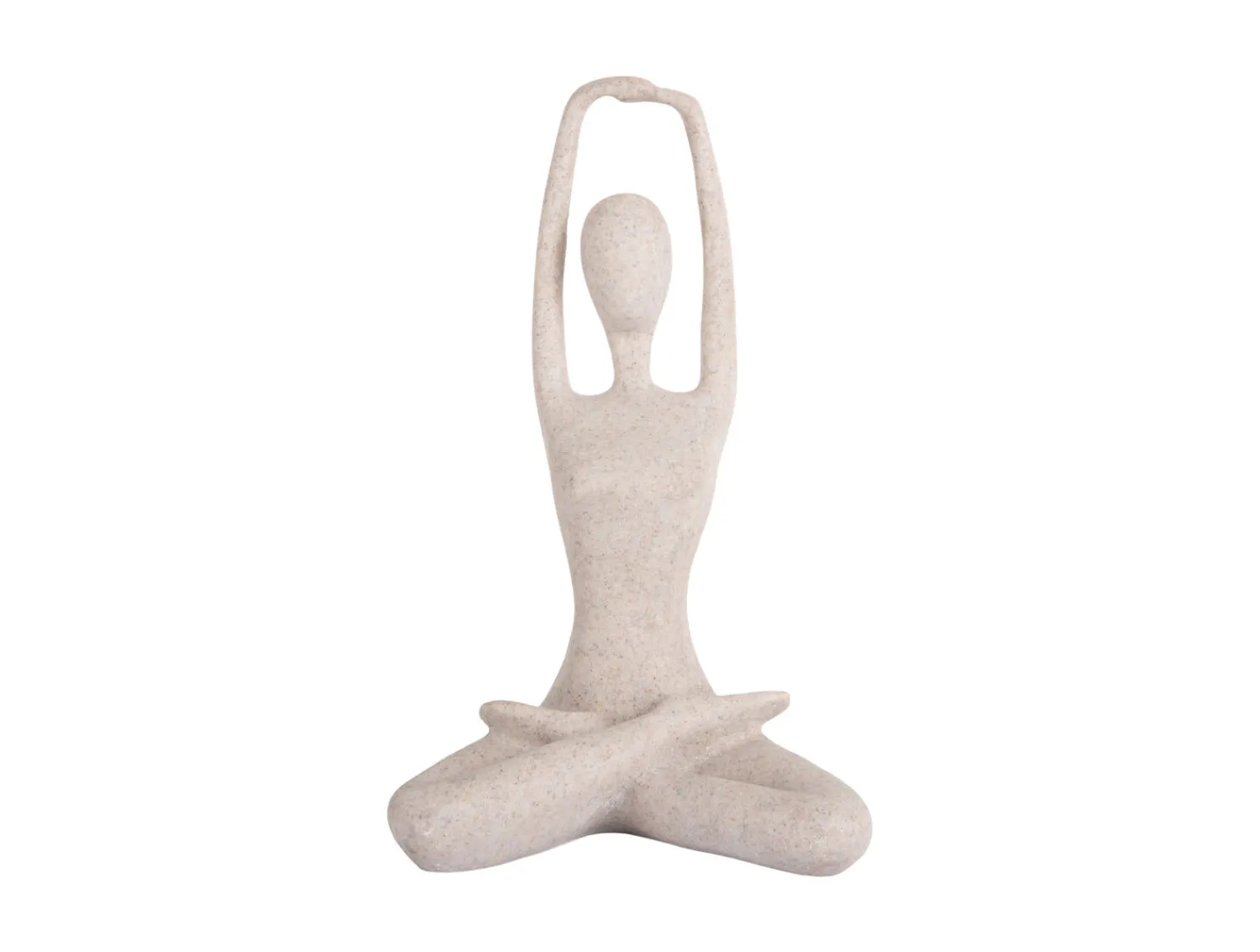 - Statue Stretched Lotus light grey*Present time
