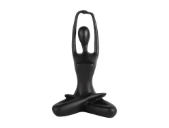 - Statue Stretched Lotus black*Present time Sale