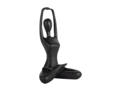 - Statue Stretched Lotus black*Present time Sale