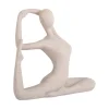 - Statue Yoga Bow light grey*Present time Sale