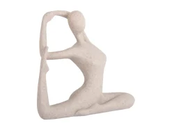 - Statue Yoga Bow light grey*Present time Sale