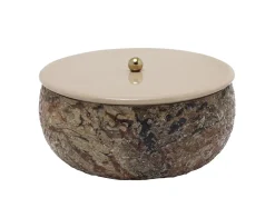 - Storage box Mosaic Marble brown*Present time Hot