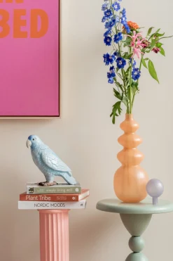- Storage jar Bird soft blue*Present time