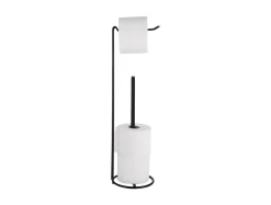 - Toilet roll holder Wired metal black^Present time
