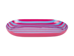 - Tray Animado oval small bright pink w. soft blue*Present time Online