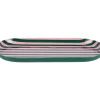 - Tray Animado oval large retro green w. soft pink^Present time Sale