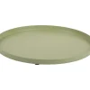- Tray Servir round small tea green^Present time Discount