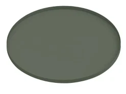 - Tray Servir round large jungle green^Present time New