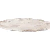 - Tray Waved oval medium marble brown^Present time Hot