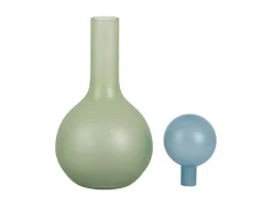 - Vase Alegre Globo soft green w. soft blue*Present time New