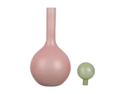- Vase Alegre Globo large soft pink w. soft green^Present time Online