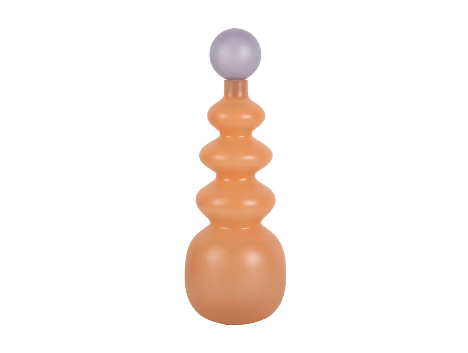 - Vase Alegre Anillo large peach orange w. soft purple^Present time Best