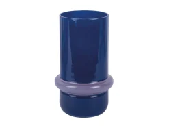 - Vase Animado Anillo medium cobalt blue w. soft purple^Present time