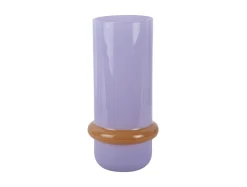 - Vase Animado Anillo large soft purple w. mango yellow^Present time Best