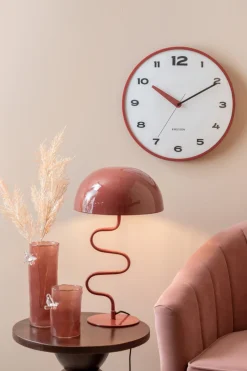 - Vase Bird On Branch small red ochre*Present time Clearance